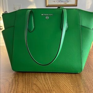Michael Kors Green Tote Bag